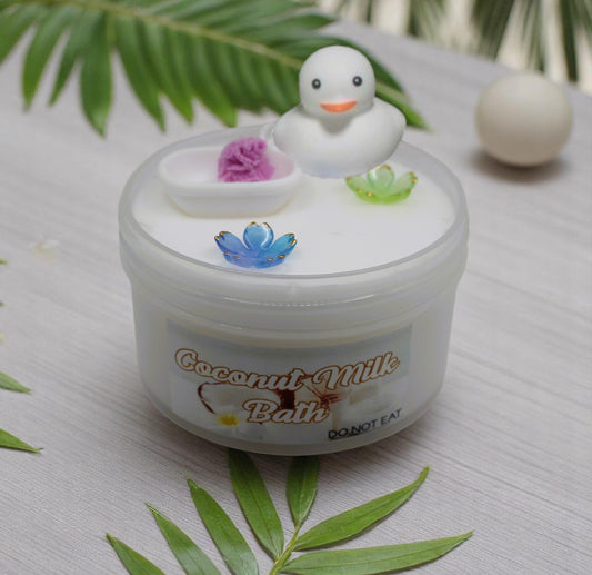 Coconut Milk Bath Slime