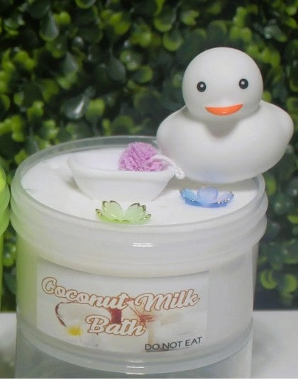 Coconut Milk Bath Slime