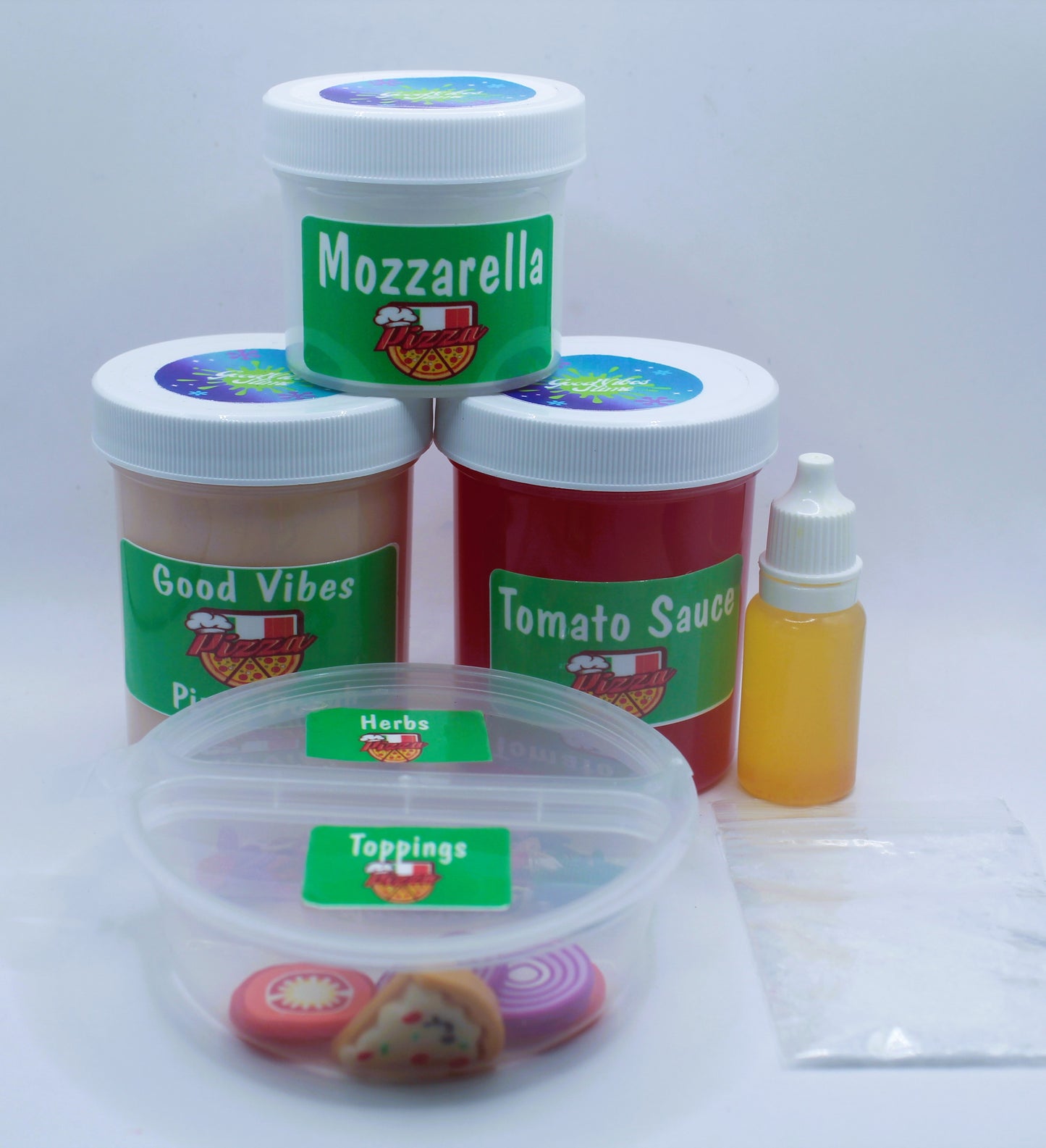 Pizza Slime Kit