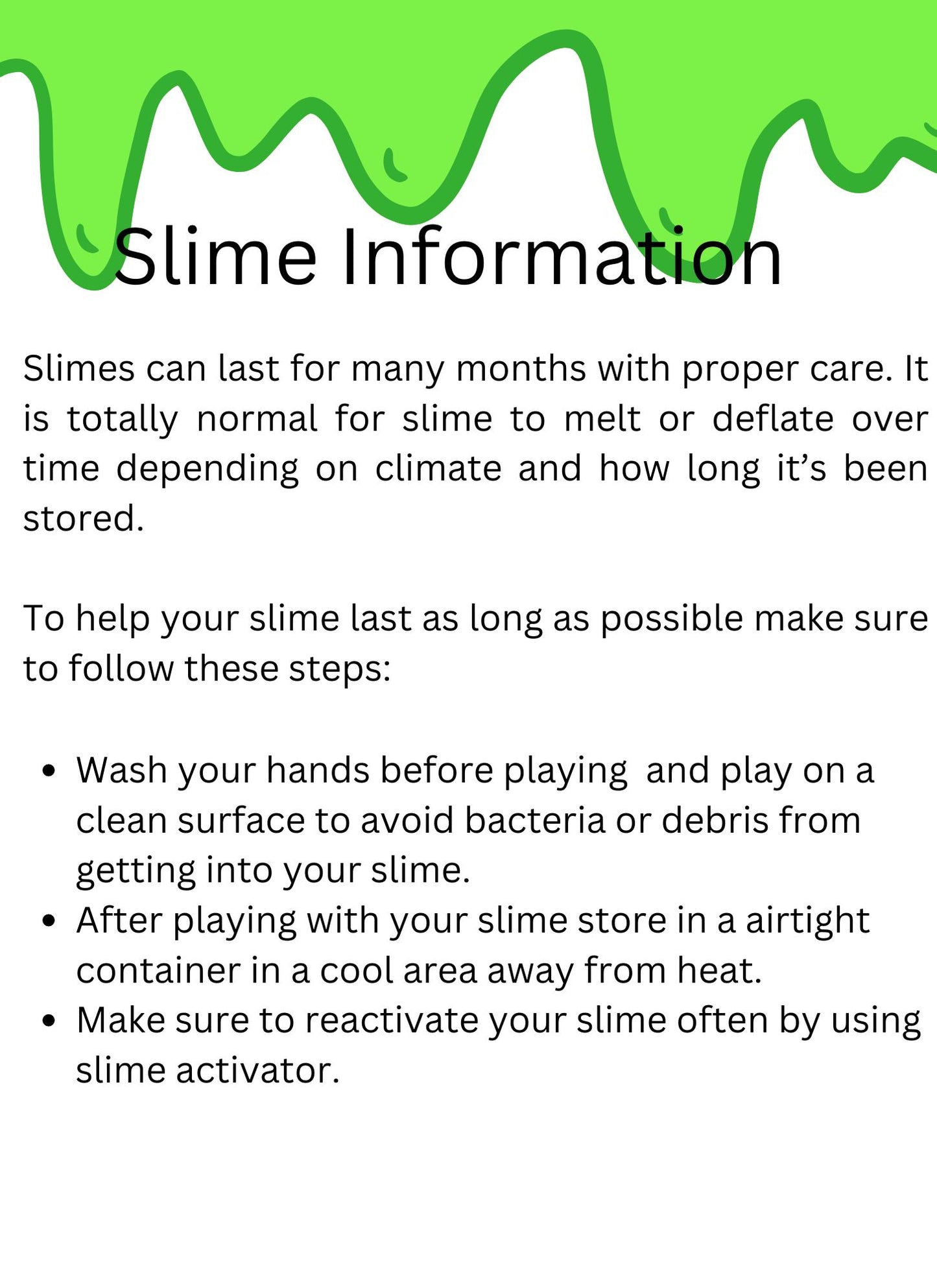 Spider Webs Slime