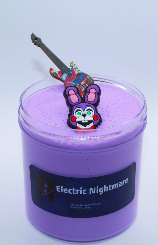 Electric Nightmare - Five Nights at Freddys - Bonny - Scented slime- Scary - Thick & Glossy