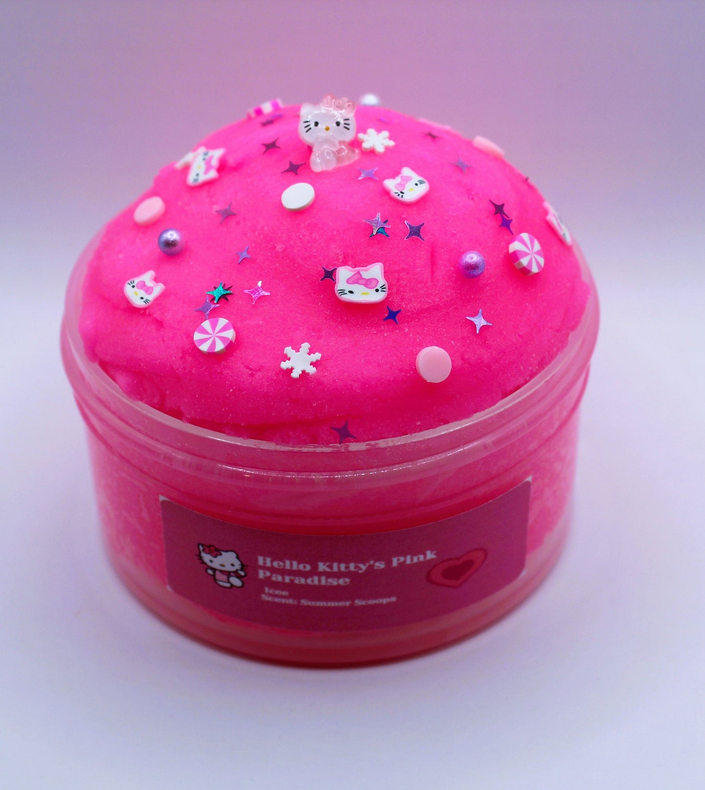 Kitty's Pink Paradise Slime - Icee slime - Scented - Gift - Stocking Stuffers -