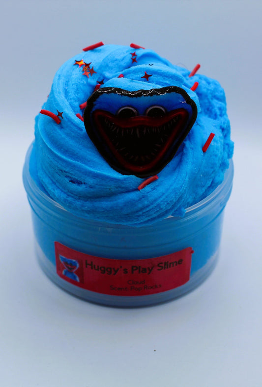 Huggy's Play Slime - Cloud - Blue - Scented - Huggy Wuggy - Monster - Gifts - Kids - Sensory play - Hand Therapy