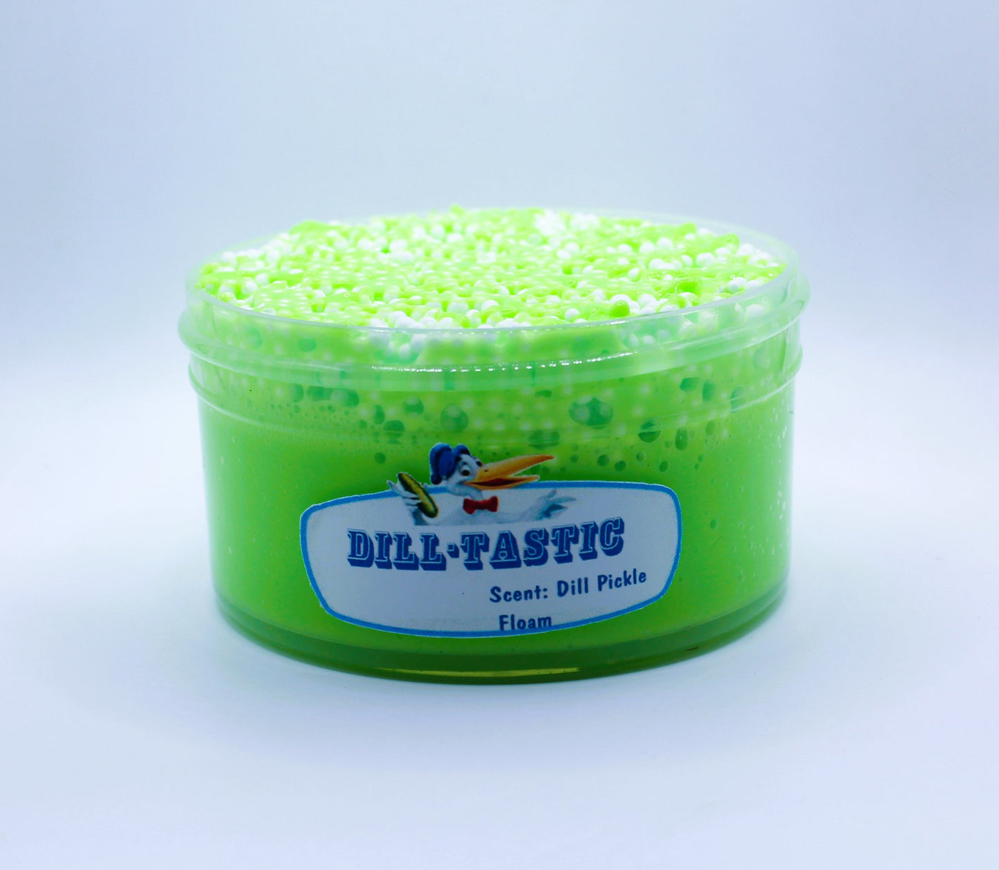 Dill Tastic Sime - Floam - Scented - asmr - sensory play - relaxing - birthday - party favors - gift