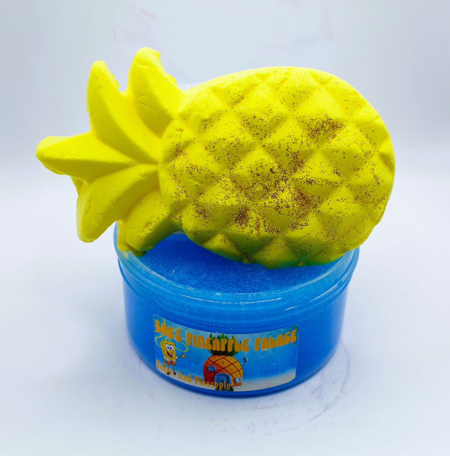 Bob's Pineapple Paradise DIY Slime, butter slime, slime shop, Good Vibes Slime, Jelly