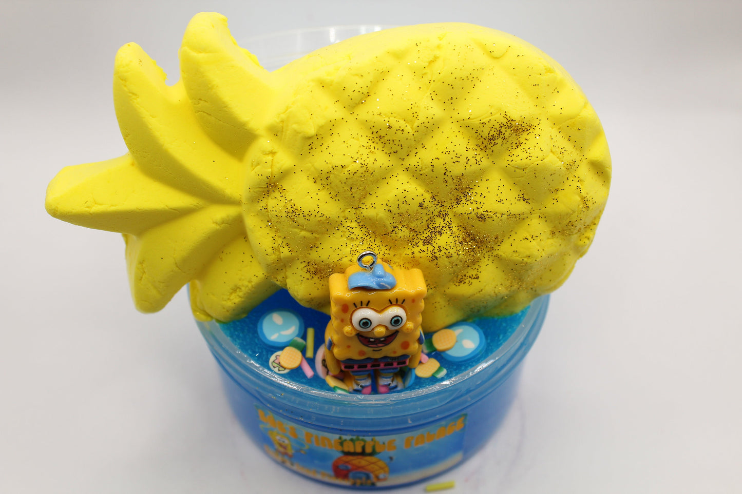 Bob's Pineapple Paradise DIY Slime, butter slime, slime shop, Good Vibes Slime, Jelly