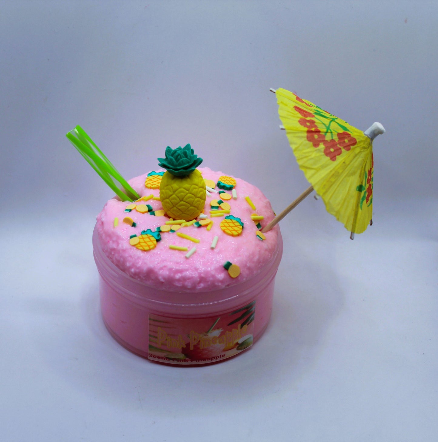 Pink Pineapple Slime - Snowfizz - Scented - Party favors- Sensory Play