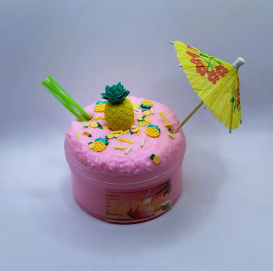 Pink Pineapple Slime - Snowfizz - Scented - Party favors- Sensory Play