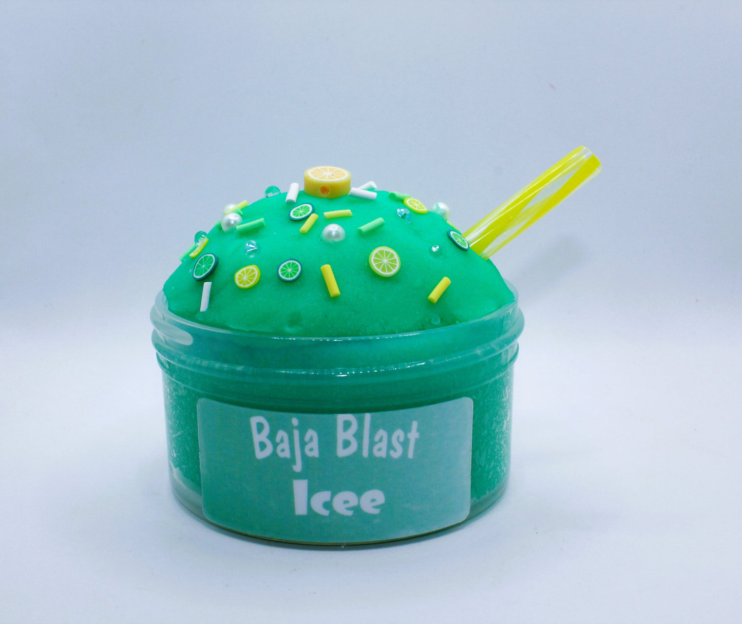 Baja Blast Icee Slime - Scented - Good Vibes Slime