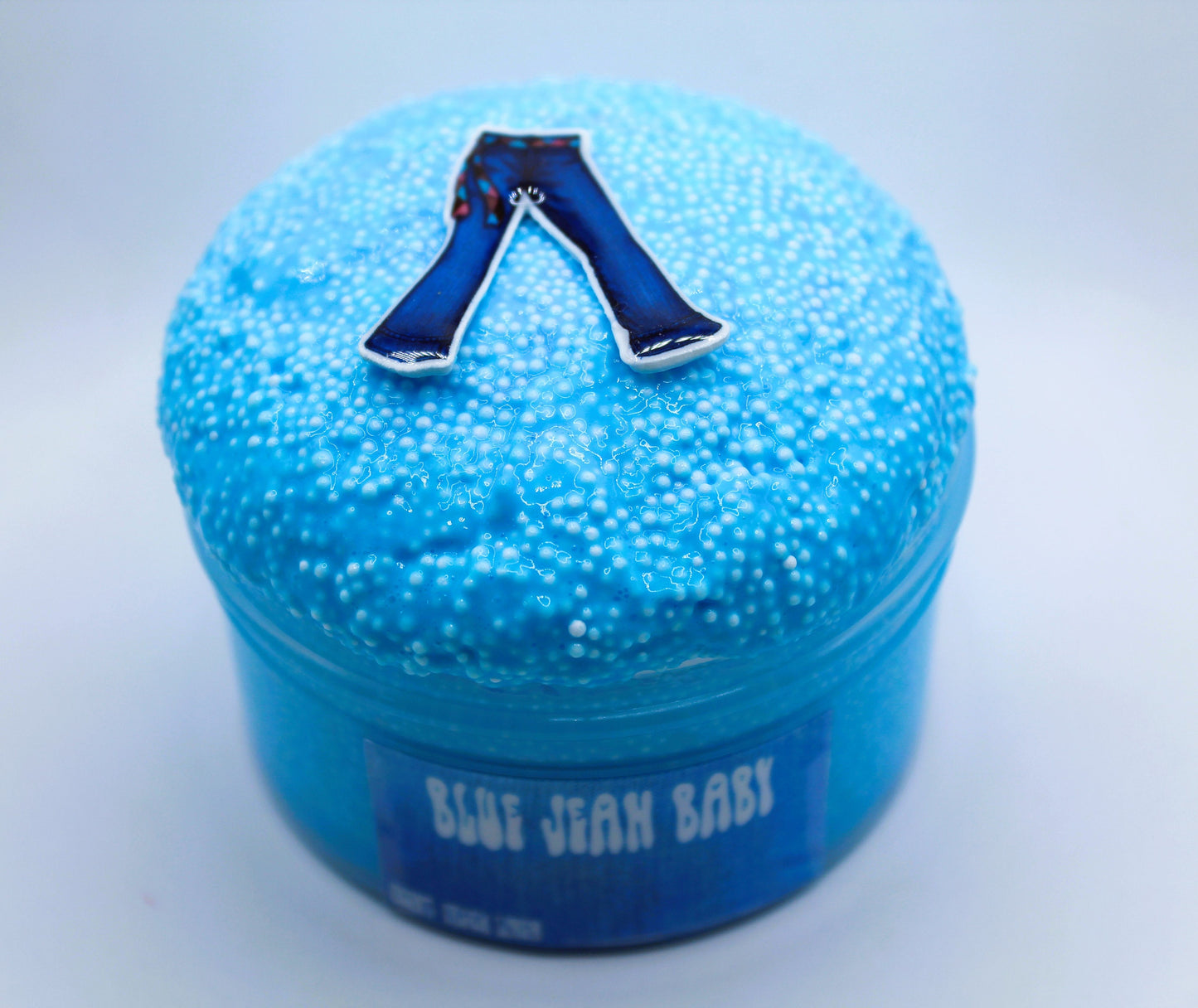 Blue Jean Baby Slime - Micro Floam - Scented - Good Vibes Slime - Slime Shop