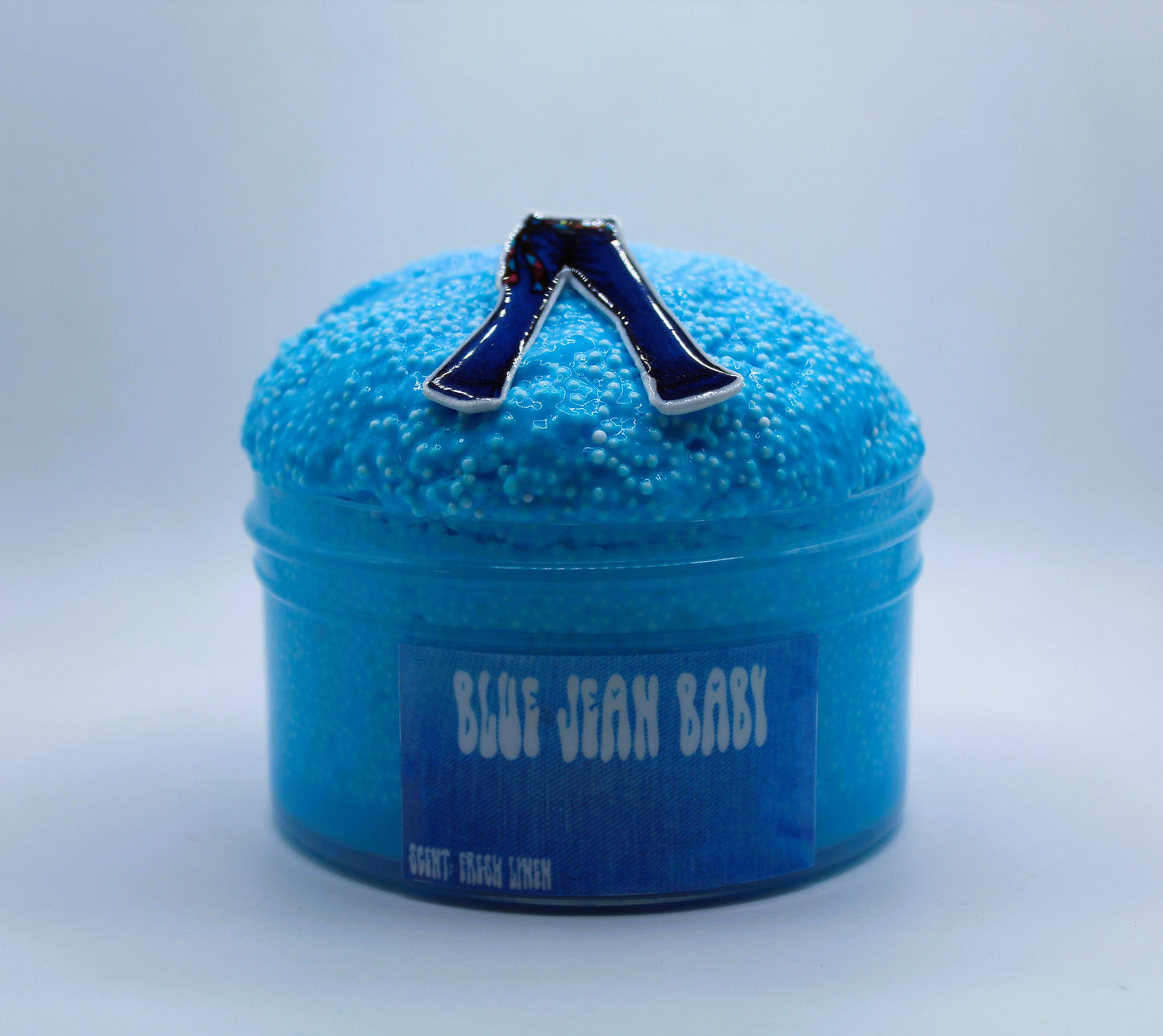 Blue Jean Baby Slime - Micro Floam - Scented - Good Vibes Slime - Slime Shop