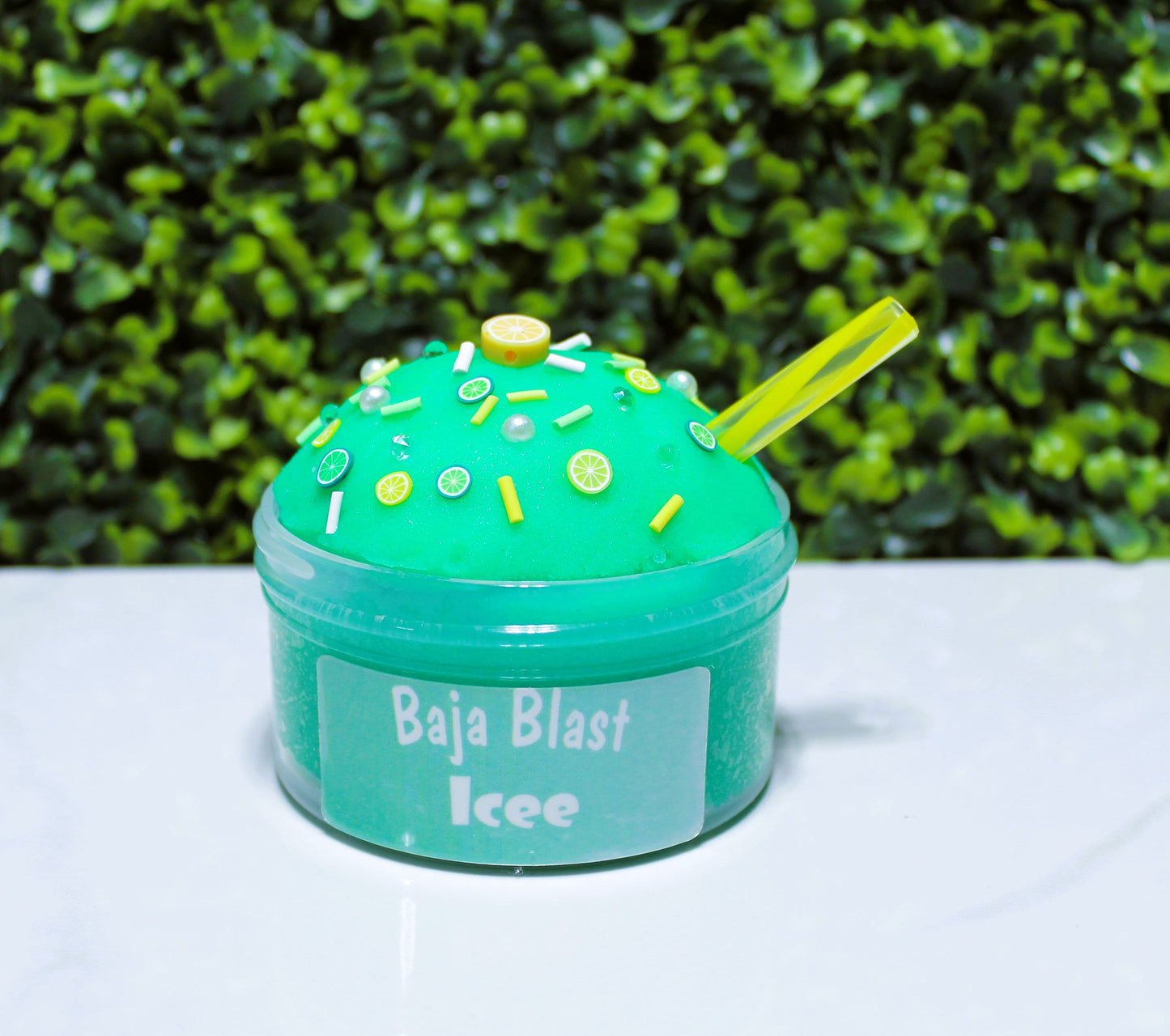 Baja Blast Icee Slime - Scented - Good Vibes Slime