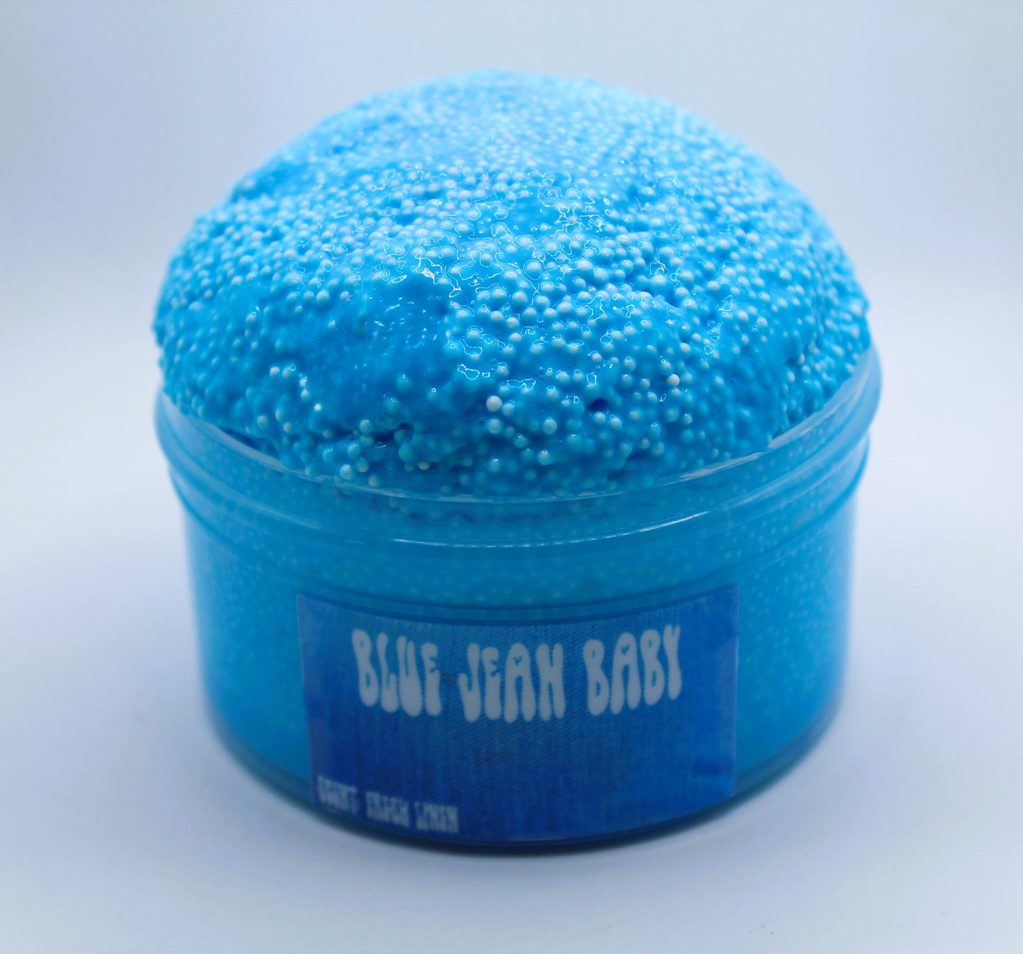 Blue Jean Baby Slime - Micro Floam - Scented - Good Vibes Slime - Slime Shop