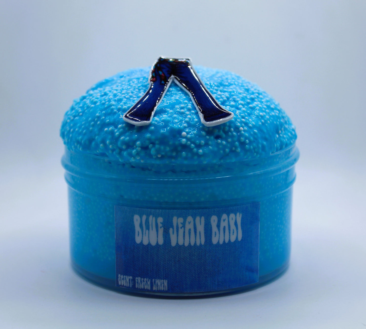 Blue Jean Baby Slime - Micro Floam - Scented - Good Vibes Slime - Slime Shop